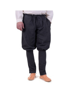 Viking pants Olaf, black
