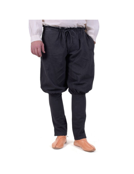 Viking pants Olaf, black