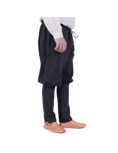 Viking pants Olaf, black 2