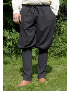 Viking pants Olaf, black