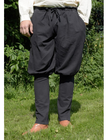Viking pants Olaf, black