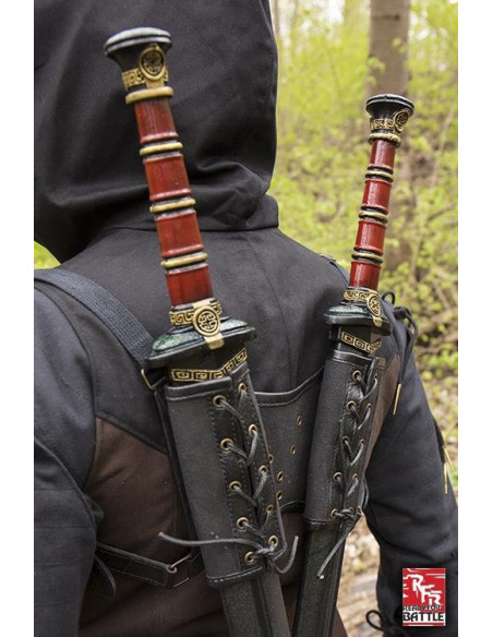 Tahalí double for the back