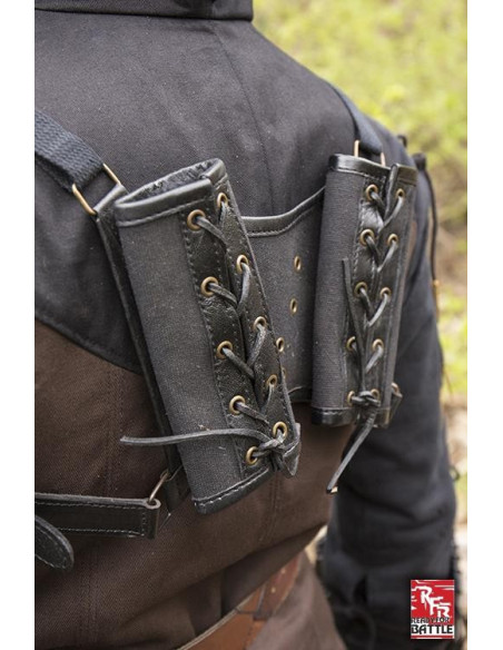 Tahalí double for the back