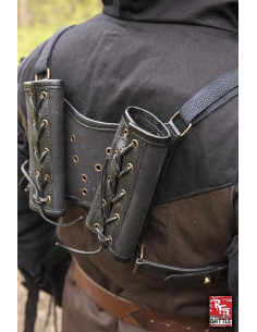 Tahalí double for the back