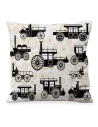 Steam Punk Design Throw Pillow