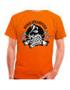Orange SteamPunk T-shirt, short sleeve