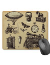 SteamPunk Rectangular Mouse Pad (23.5x19.5 cm)