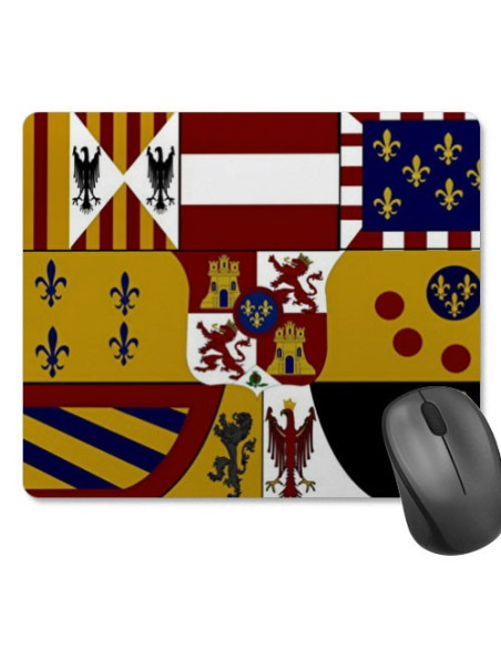 Medieval Shield Rectangular Mouse Pad (23.5x19.5 cm)
