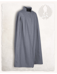 High neck medieval cape