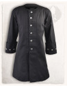 Enigo pirate frock coat, black