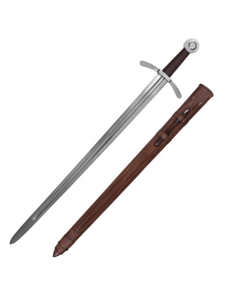 Sword of the Crusaders, with scabbard