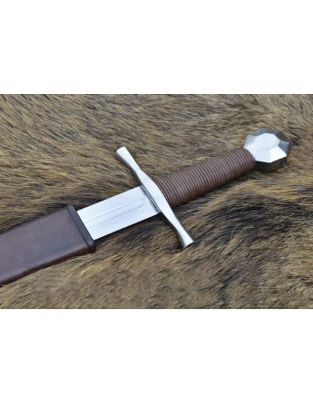 Crusader sword octagonal pommel