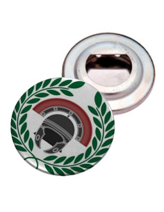 Roman Centurion Plate Bottle Opener with Magnet