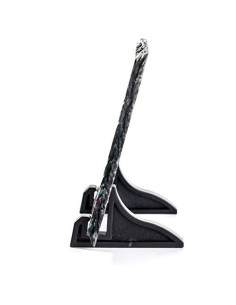 Shield Knights Templar on Slate Stone (20x20 cms.) 2