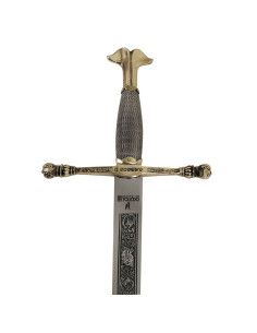 Golden Carlos V sword, cadet 2
