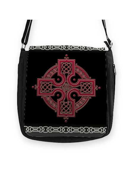 Celtic Trisqueta Black Bag (26x26 cms.)