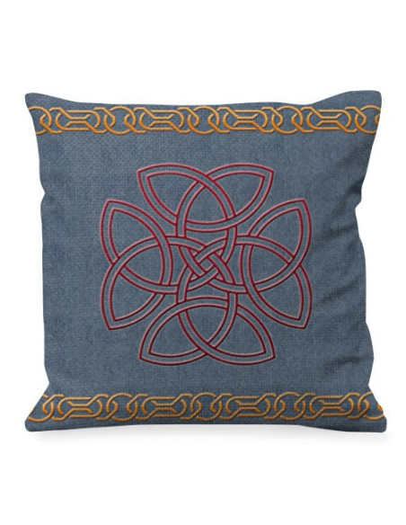 Trisquetas and Celtic Knots Cushion