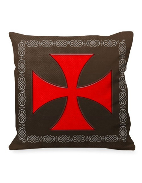 Maltese Cross Cushion Knights Templar