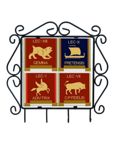 Key hanger with symbols of the Roman Legions