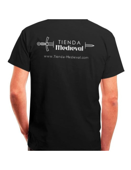 Black T-shirt Medieval-Shop