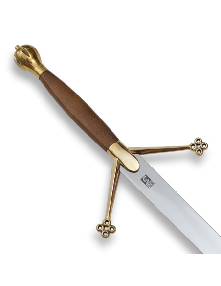 Scottish Sword Claymore wooden handle, 133 cms.