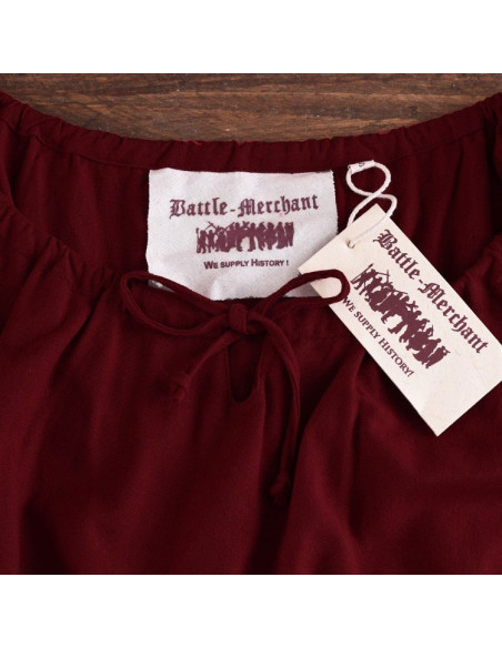 Ana medieval dress, red wine