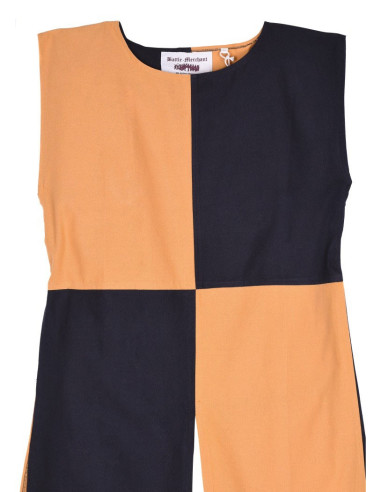 Medieval Quartered Surcoat mustard yellow-black