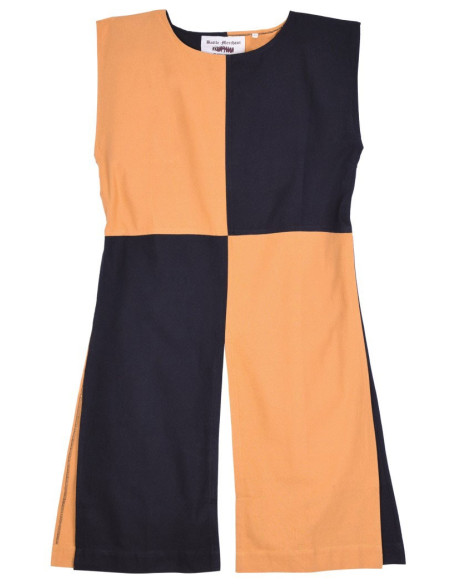 Medieval Quartered Surcoat mustard yellow-black