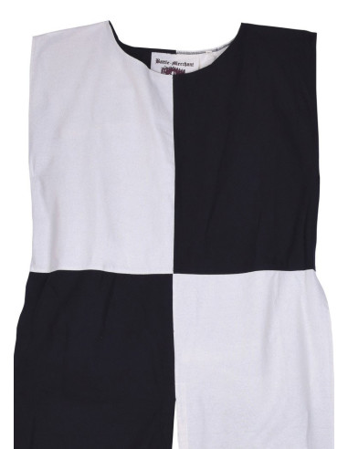 Black-white Quartered Medieval Surcoat