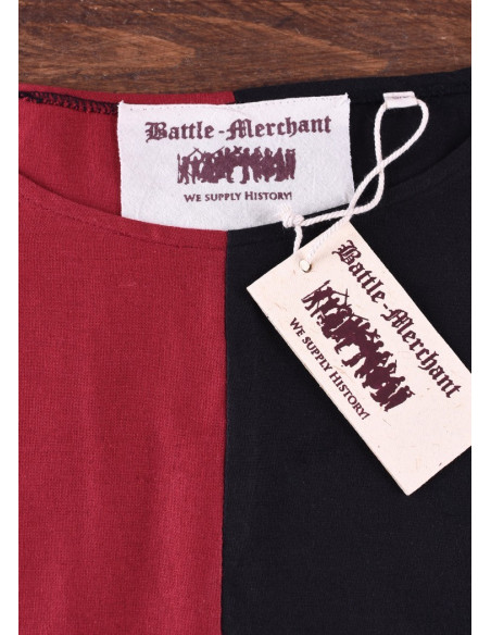 Red-black Bipart Medieval Surcoat
