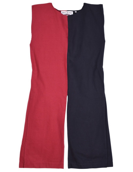 Red-black Bipart Medieval Surcoat