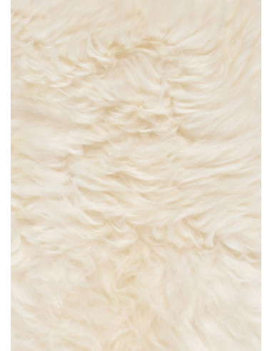 white lambskin