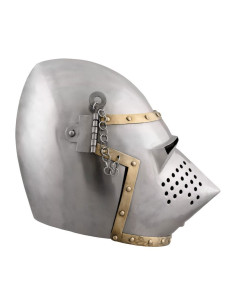 Picudo bacinet with viewer, year 1390 2