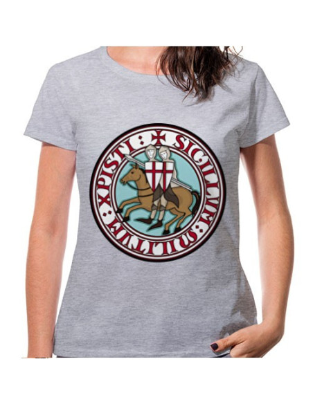 Women's Gray Knights Templar T-shirt, short sleeve