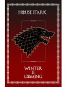 Banner Game of Thrones House Stark (75x115 cms.)