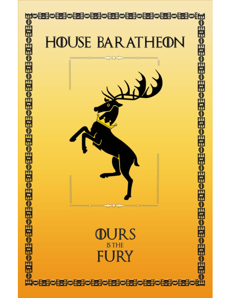 Banner Game of Thrones House Baratheon (75x115 cms.)