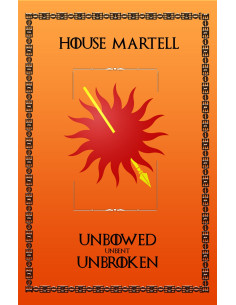 Banner Game of Thrones House Martell (75x115 cms.)