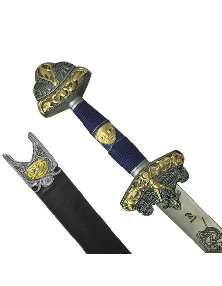 Odin sword decorated, with scabbard