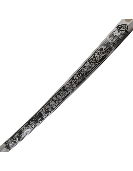 Wakizashi Masamune, silver fist