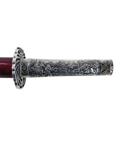 Wakizashi Masamune, silver fist