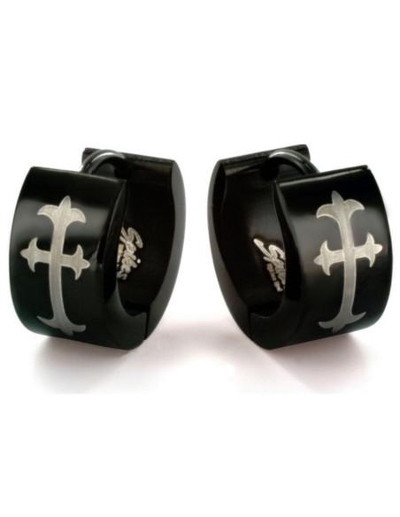 black gothic earrings