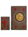 Agenda notes with the seal of the Knights Templar