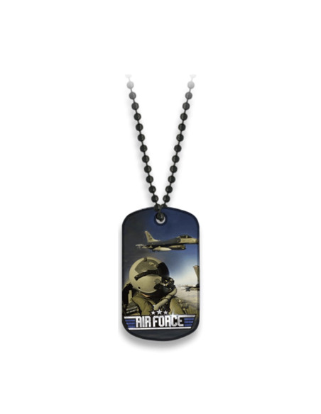 Air Force Ball Chain Plate