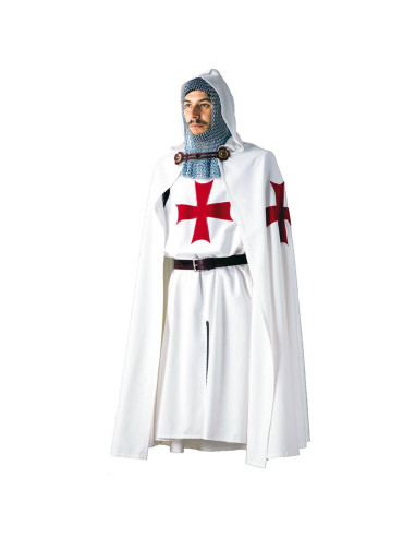 Templar tunic with embroidered cross