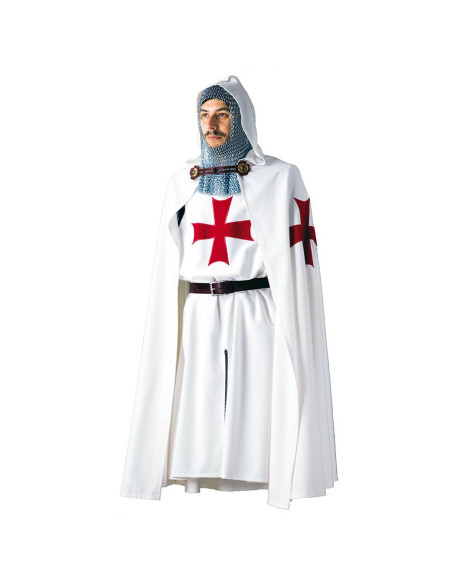 Templar tunic with embroidered cross