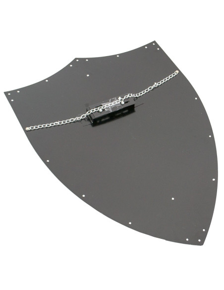 Templar Shield with Gold Edges