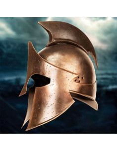 Greek soldier helmet