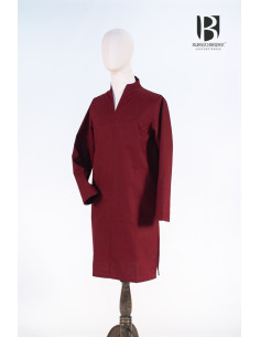 Ekwin short medieval tunic, red