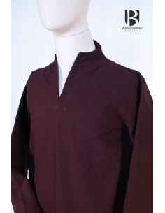 Ekwin short medieval tunic, brown 2