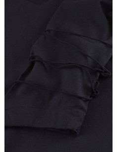 Medieval blouse Aila, black 2